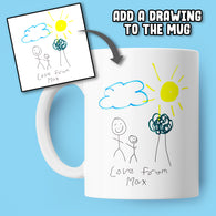 Add Your Own Drawing Mug